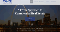 Desktop Screenshot of corerealestatellc.com