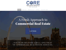 Tablet Screenshot of corerealestatellc.com